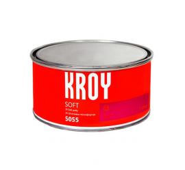 Двухкомпонентная полиэфирная мягкая шпатлевка Kroy 5055, 1 кг.
